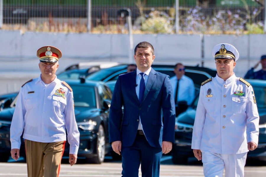 Radu Miruţă: „Industria naţională de apărare are nevoie de cât mai mulţi bani”. Ce spune ministrul despre noua corvetă intrată în dotarea Forţelor Navale Române